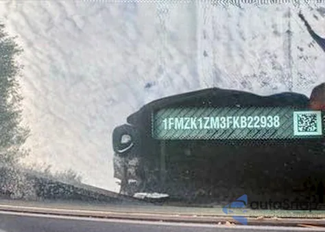 2015 Ford Transit T-150 z USA, uszkodzony, nr VIN 1FMZK1ZM3FKB22938